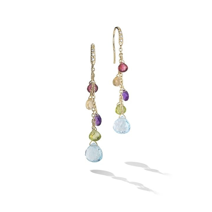 Orecchino multicolor con Amo di Diamanti, Paradise New OB1743-AB MIX01T Y