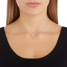 Carica l&#39;immagine nel visualizzatore di Gallery, PENDENTE SWAROVSKI ICONIC SWAN, MULTICOLORE, PLACCATURA RODIO