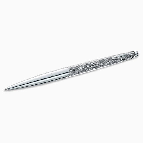 PENNA A SFERA CRYSTALLINE NOVA, GRIGIO, CROMATO